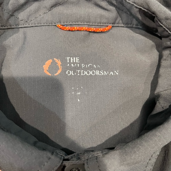 Dark Gray Short Sleeve Button-Up Shirt Men’s Large - Picture 10 of 10